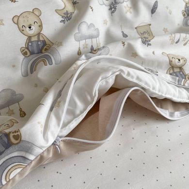 Змінна постіль Baby Mix Ведмедик boy синій &mdash; купити в Bubbleshop