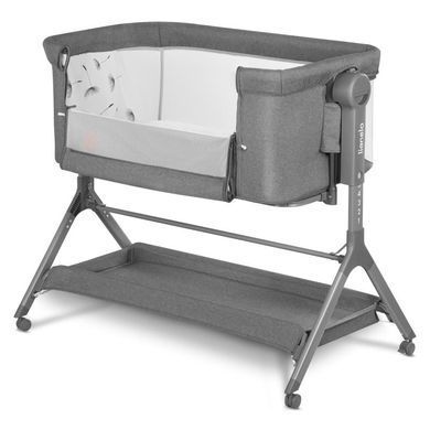 Ліжечко дитяче 3 в 1 Lionelo LEONIE PLUS GREY STONE &mdash; купити в Bubbleshop