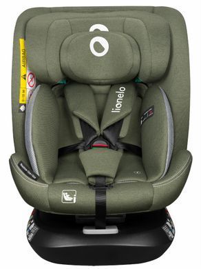 Дитяче автокрісло Lionelo BASTIAAN ONE I-SIZE GREEN OLIVE &mdash; купити в Bubbleshop