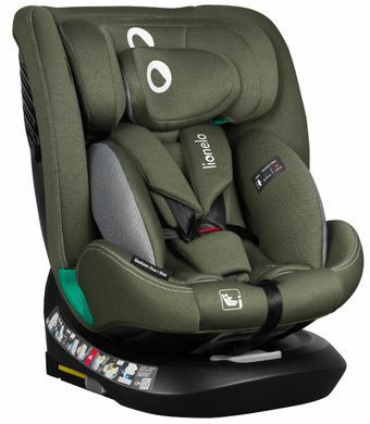 Дитяче автокрісло Lionelo BASTIAAN ONE I-SIZE GREEN OLIVE &mdash; купити в Bubbleshop