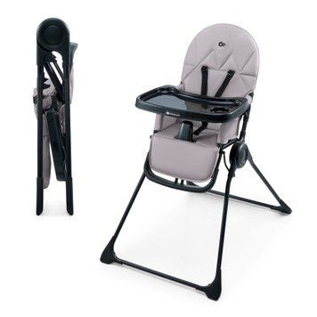 Стільчик для годування Kinderkraft Binci Grey (KHBINC00GRY0000) &mdash; купити в Bubbleshop