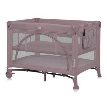 Ліжечко-манеж Lionelo LAURA PINK NUDE &mdash; купити в Bubbleshop
