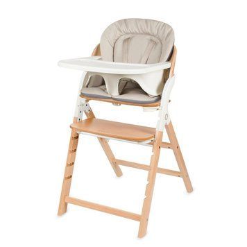 Стілець для годування Lionelo MEGAN WHITE WOOD &mdash; купити в Bubbleshop