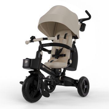 Триколісний велосипед Kinderkraft Aveo 2 Plus Beige (KRAVEO02BEG0000) &mdash; купити в Bubbleshop