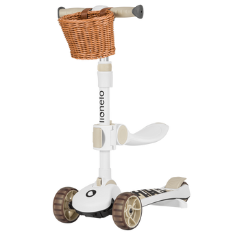 Дитячий самокат Lionelo FRANKY BEIGE &mdash; купити в Bubbleshop