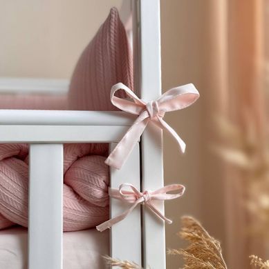 Комплект постільної білизни для новонародженого DreamLand пудра &mdash; купити в Bubbleshop