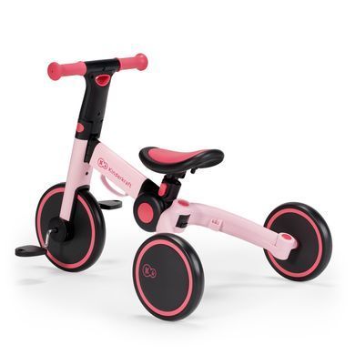 Триколісний велосипед 3 в 1 Kinderkraft 4TRIKE Candy Pink (KR4TRI00PNK0000) &mdash; купити в Bubbleshop