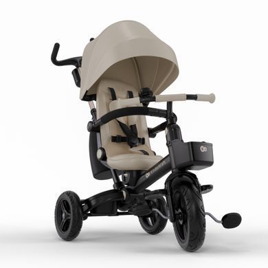 Триколісний велосипед Kinderkraft Aveo 2 Plus Beige (KRAVEO02BEG0000) &mdash; купити в Bubbleshop
