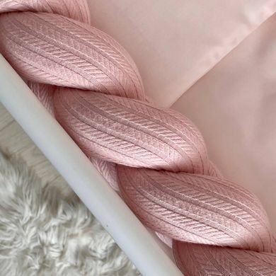 Комплект постільної білизни для новонародженого DreamLand пудра &mdash; купити в Bubbleshop