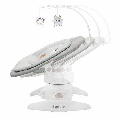 Крісло-гойдалка Lionelo MELL BEIGE SAND &mdash; купити в Bubbleshop