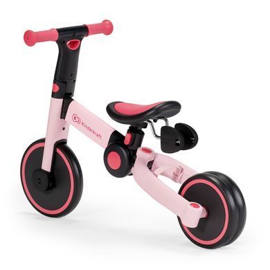 Триколісний велосипед 3 в 1 Kinderkraft 4TRIKE Candy Pink (KR4TRI00PNK0000) &mdash; купити в Bubbleshop