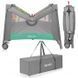 Манеж Lionelo MILLE PLUS GREY GREEN