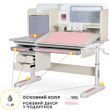 Дитячий стіл Mealux Winnipeg Multicolor Plus MG Pink