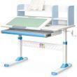 Парта дитяча з регулюванням висоти ErgoKids TH-330 Blue