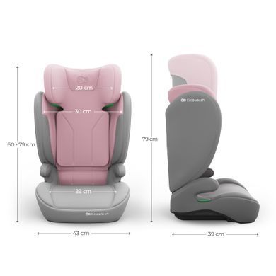 Автокрісло Kinderkraft i-Spark 2 Plus i-Size Pink (KCISPA02PNKPL00) &mdash; купити в Bubbleshop