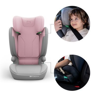 Автокрісло Kinderkraft i-Spark 2 Plus i-Size Pink (KCISPA02PNKPL00) &mdash; купити в Bubbleshop