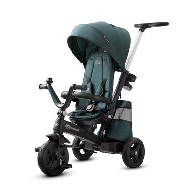 Триколісний велосипед Kinderkraft Easytwist Midnight Green (KKRETWIGRE0000) KKRETWIGRE0000 фото