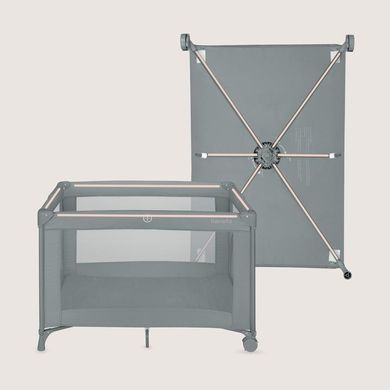 Манеж Lionelo AMELIE GREY CONCRETE &mdash; купити в Bubbleshop