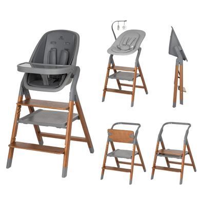 Стілець для годування CARRELLO Ergo CRL-16701 Night Grey &mdash; купити в Bubbleshop