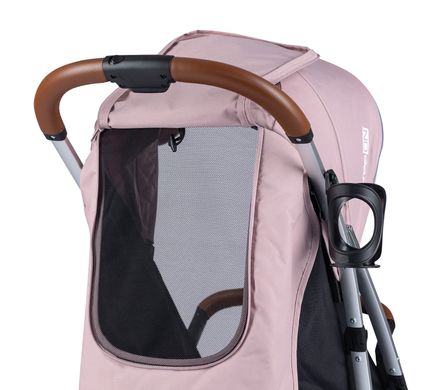 Прогулочная коляска для ребенка FreeON LUX Premium Dusty Pink-Black sf43568 фото