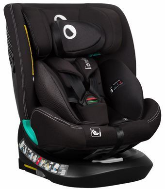 Дитяче автокрісло Lionelo BASTIAAN ONE I-SIZE BLACK CARBON &mdash; купити в Bubbleshop