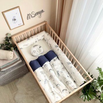Плед-конверт з ковдрою Діно синій &mdash; купити в Bubbleshop