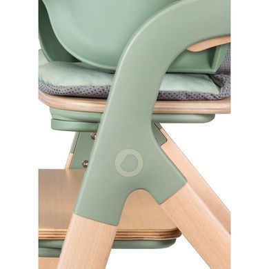 Стілець для годування Lionelo MEGAN GREEN WOOD &mdash; купити в Bubbleshop