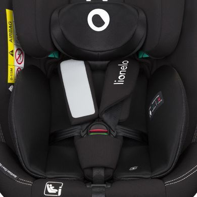 Дитяче автокрісло Lionelo BASTIAAN ONE I-SIZE BLACK CARBON &mdash; купити в Bubbleshop