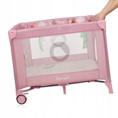 Манеж Lionelo MILLE PLUS PINK &mdash; купити в Bubbleshop
