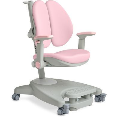 Дитячий стіл Mealux Supra Duo Plus Pink Grey &mdash; купити в Bubbleshop