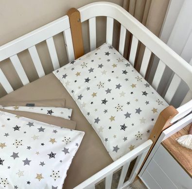 Змінна постіль Baby Dream Stars бежевий &mdash; купити в Bubbleshop