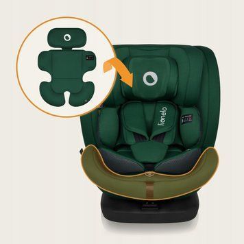 Дитяче автокрісло Lionelo BASTIAAN I-SIZE GREEN FOREST &mdash; купити в Bubbleshop