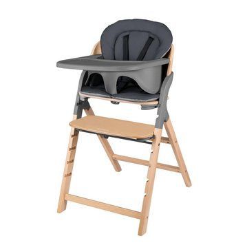 Стілець для годування Lionelo MEGAN GREY WOOD &mdash; купити в Bubbleshop