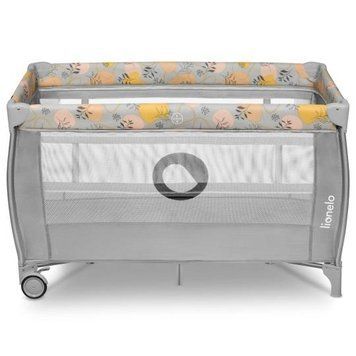 Манеж Lionelo STEFI PLUS PINK YELLOW &mdash; купити в Bubbleshop