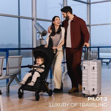 Прогулянкова коляска Kinderkraft Pilot 2 Midnight Black (KSPILO02BLK0000) &mdash; купити в Bubbleshop