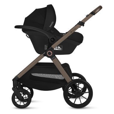 Універсальна коляска 3 в 1 Lionelo LAYLA 3IN1 BEIGE TAUPE &mdash; купити в Bubbleshop