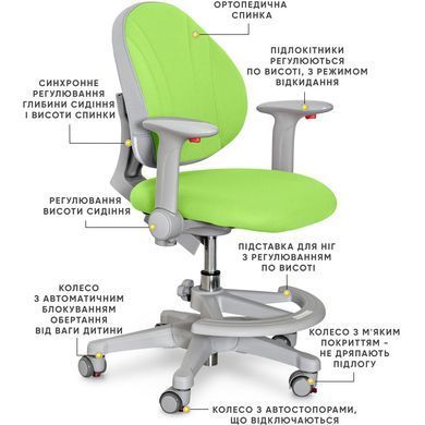 Дитяче крісло Evo-Kids Mio Y-407 KZ &mdash; купити в Bubbleshop