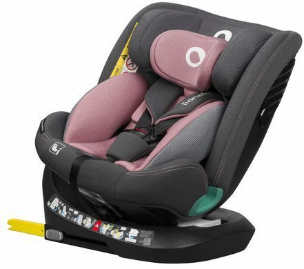 Дитяче автокрісло Lionelo BASTIAAN ONE I-SIZE PINK ROSE &mdash; купити в Bubbleshop