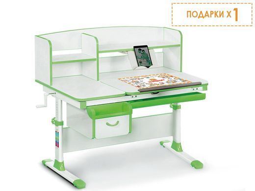 Дитячий стіл Evo-kids EVO-50 Green &mdash; купити в Bubbleshop