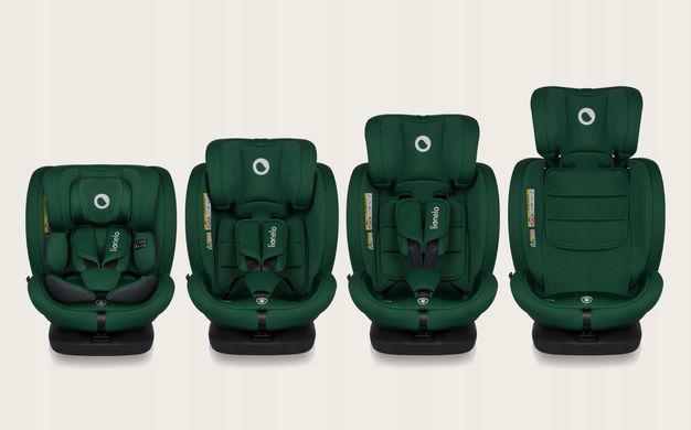 Дитяче автокрісло Lionelo BASTIAAN I-SIZE GREEN FOREST &mdash; купити в Bubbleshop