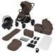 Універсальна коляска 3 в 1 Lionelo LAYLA 3IN1 BEIGE TAUPE