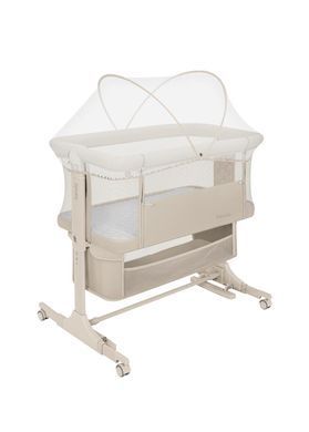 Ліжечко приставне Lionelo JODIE BEIGE CREAM &mdash; купити в Bubbleshop