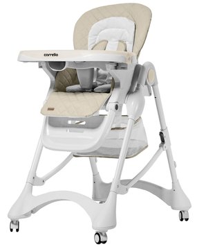 Стільчик для годування CARRELLO Caramel CRL-9501/3 Cream Beige CRL-9501/3 фото