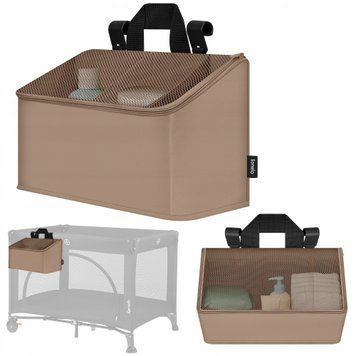 Органайзер для ліжечка Lionelo SIDEPOCKET MEDIUM BEIGE &mdash; купити в Bubbleshop