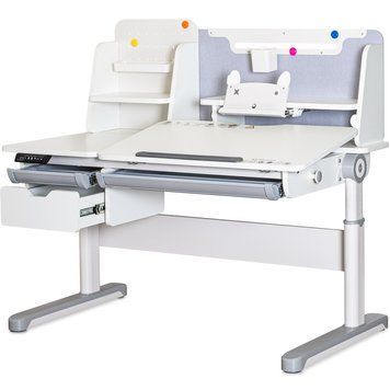 Дитячий стіл Mealux Milton Electro Grey &mdash; купити в Bubbleshop
