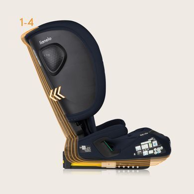 Дитяче автокрісло Lionelo NELLY I-SIZE BLACK CARBON &mdash; купити в Bubbleshop