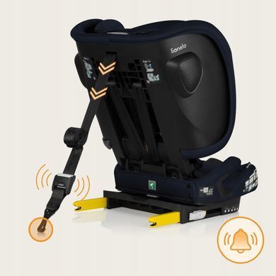 Дитяче автокрісло Lionelo NELLY I-SIZE BLACK CARBON &mdash; купити в Bubbleshop