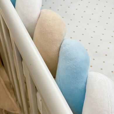Комплект постільної білизни для новонародженого Арт Дизайн Baby Teddy, колір блакитний &mdash; купити в Bubbleshop