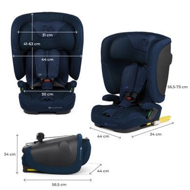 Автокрісло Kinderkraft Fix2Go i-Size Navy (KCFI2GO0NAV0000) &mdash; купити в Bubbleshop
