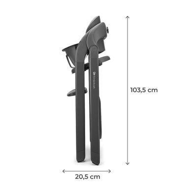 Стільчик для годування Kinderkraft Tino Grey (KHTINO00GRY0000) &mdash; купити в Bubbleshop